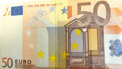 Euro bill