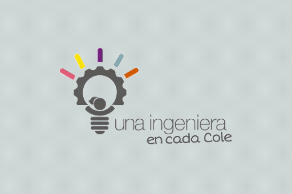 Logotipo Una ingeniera en cada cole