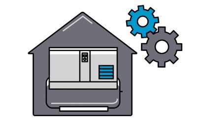 an illustration about compressor installation