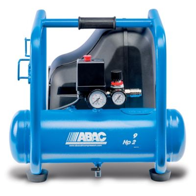 1121020309-START ROLLCAGE O20P-ABAC-Air-compressor-light-carry-lubricated-9lt-2hp