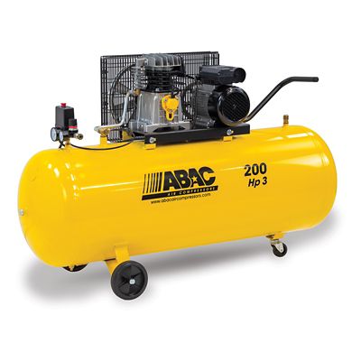 1121450007-B26B-200-CM3-V230-ABAC-Air-compressor-Hobby-diy-Lubricated-200LT-3HP1