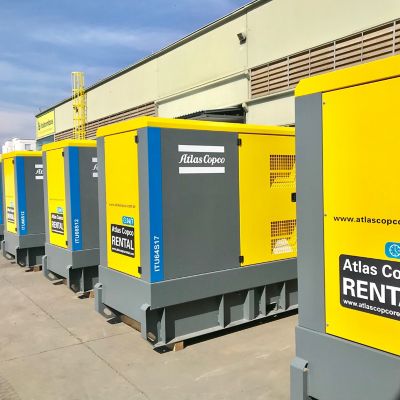 ITU rental pumps at factory in Brazil