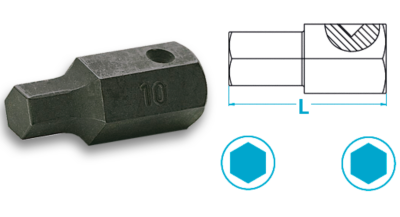 Comb Bits for inhex, Toll accessories, Socket and bits