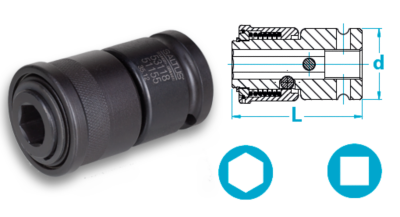 Comb Quick change hex output, Adapter, Socket and bits, Tool accessories