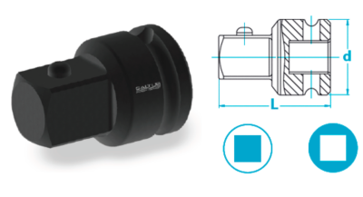Comb Universal adapter with pin, Sockets & Bits
