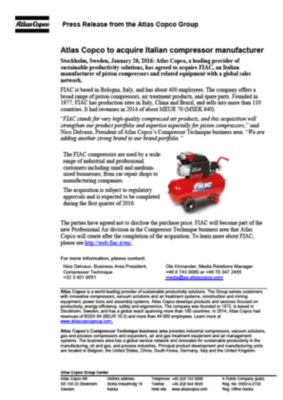 press information