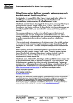 press information