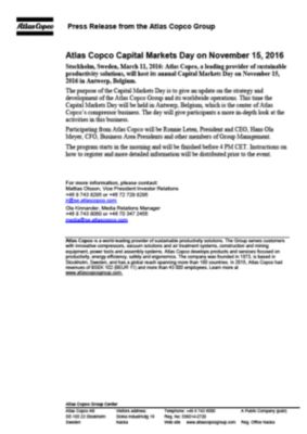 press information