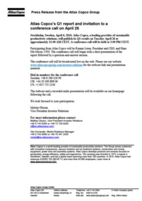 press information