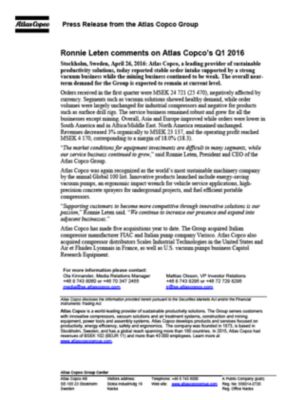 press information