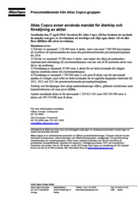 press information