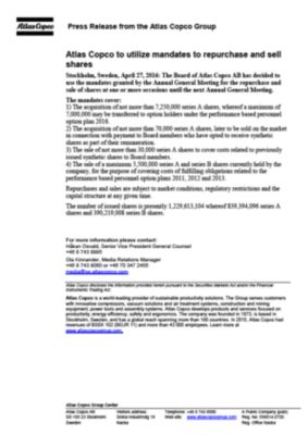 press information