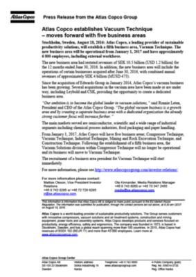 press information