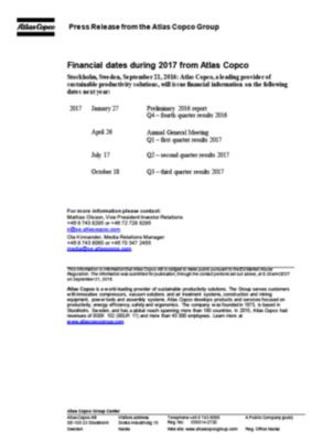 press information