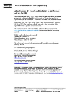 press information