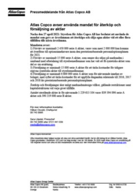 press information