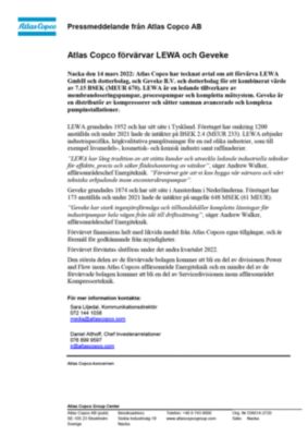press information
