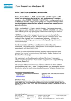 press information