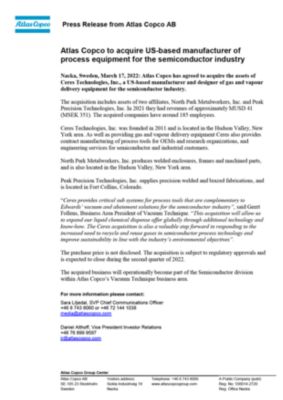 press information