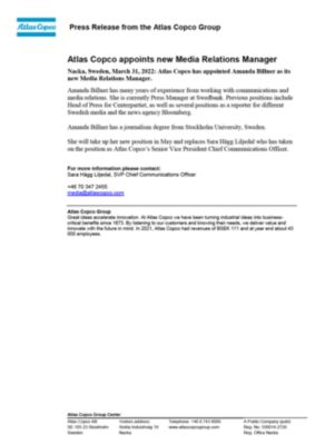 press information