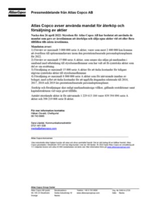 press information