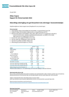 press information
