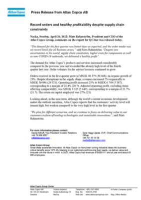 press information