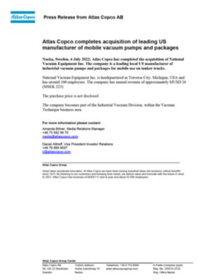 press information