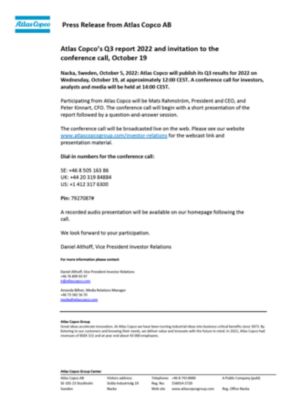 press information