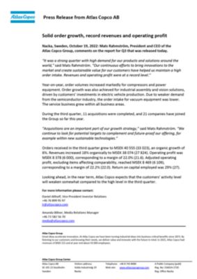 press information