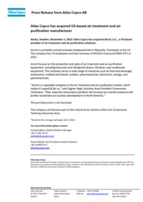 press information