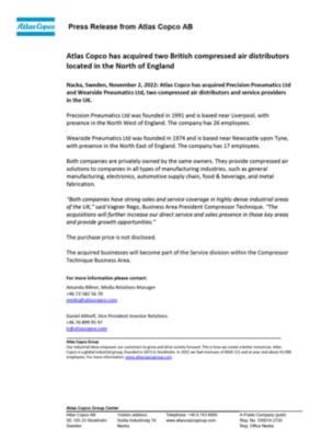 press information