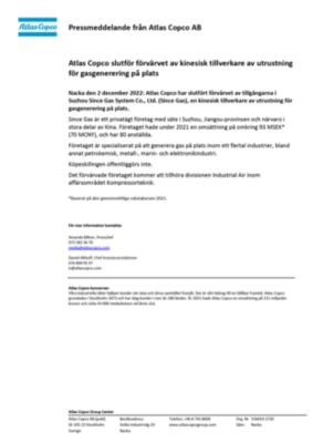 press information