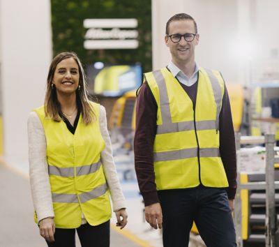 Peter Wallenberg Award winners for 2023 Marta Benitez Lara and Maarten Vermeiren