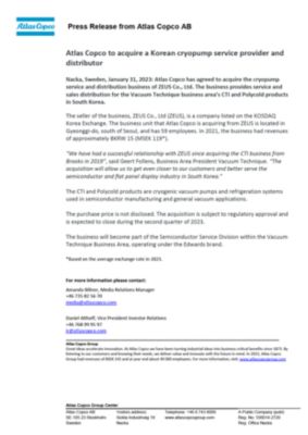 press information