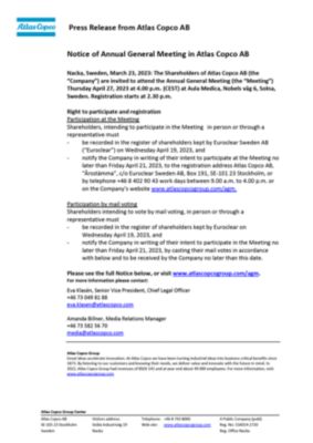 press information