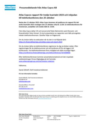press information