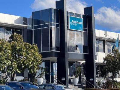 Head office of Atlas Copco Australia in Blacktown, New South Wales.​