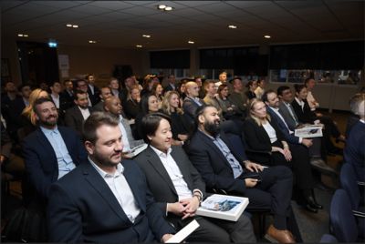 PT IDEA participants sitting in a conference room the graduation day 