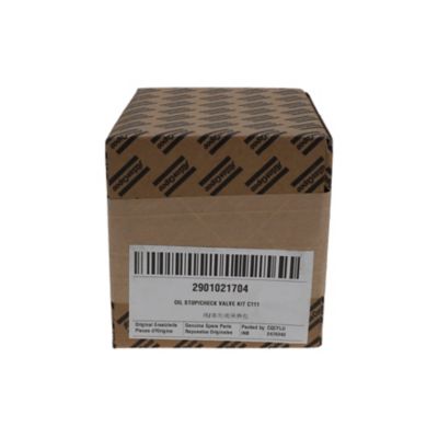 OIL STOP/CHECK VALVE KIT C111 FOR OIL INJECTED SCREW COMPRESSORS ...