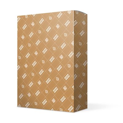 Atlas Copco packaging branding - 2a pattern