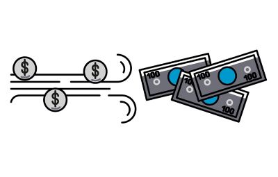 an illustration about economy and compressors for the atlas copco wiki.