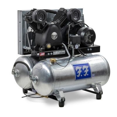 Reno FF 710/90+90 Galvanized industrial piston compressor