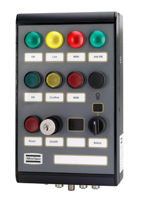 Operator panel for quality integrated fastening