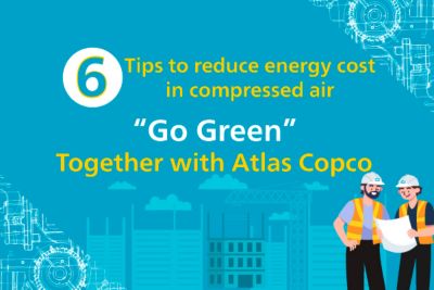 6 tips to recude energy cost in compressed air