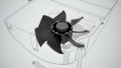 Animation Cooling Fan GA VSD+ Atlas Copco