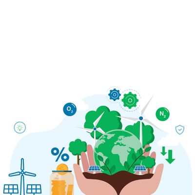 Gas energy savings illustration