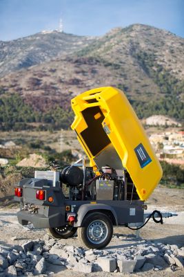 8 series small diesel mobile air compressor belgium xas 88G