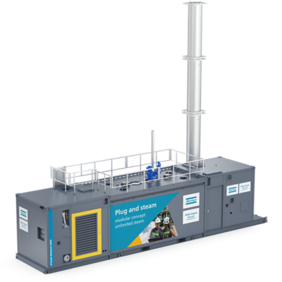 plug and play steam boiler 8 tph