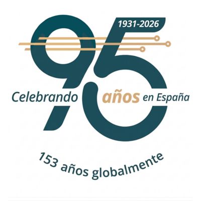 95 years Spain Anniversary Logotype